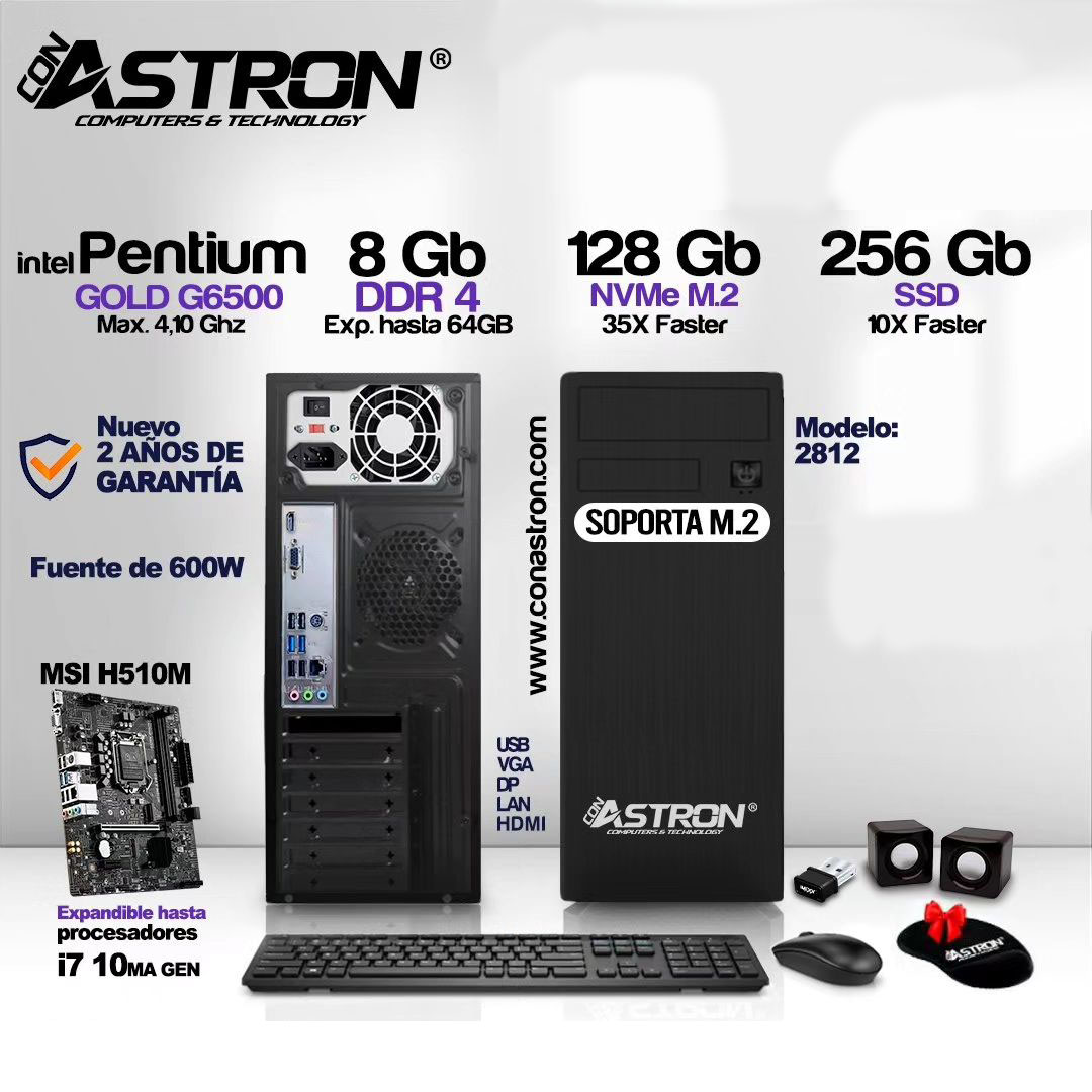 Imagen Astron Pentium Gold G6500